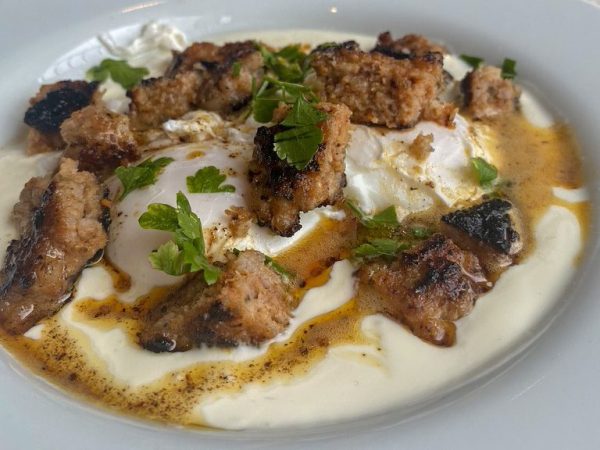 Turkish Eggs With Spicy&nbsp;Sausage