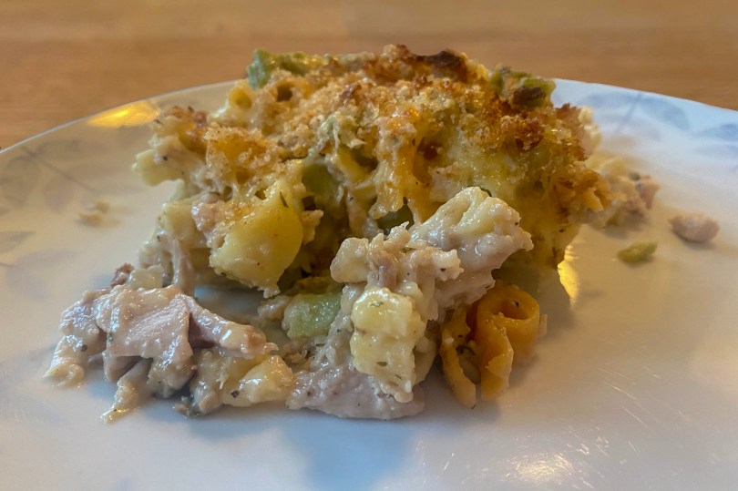 Christmas pasta bake