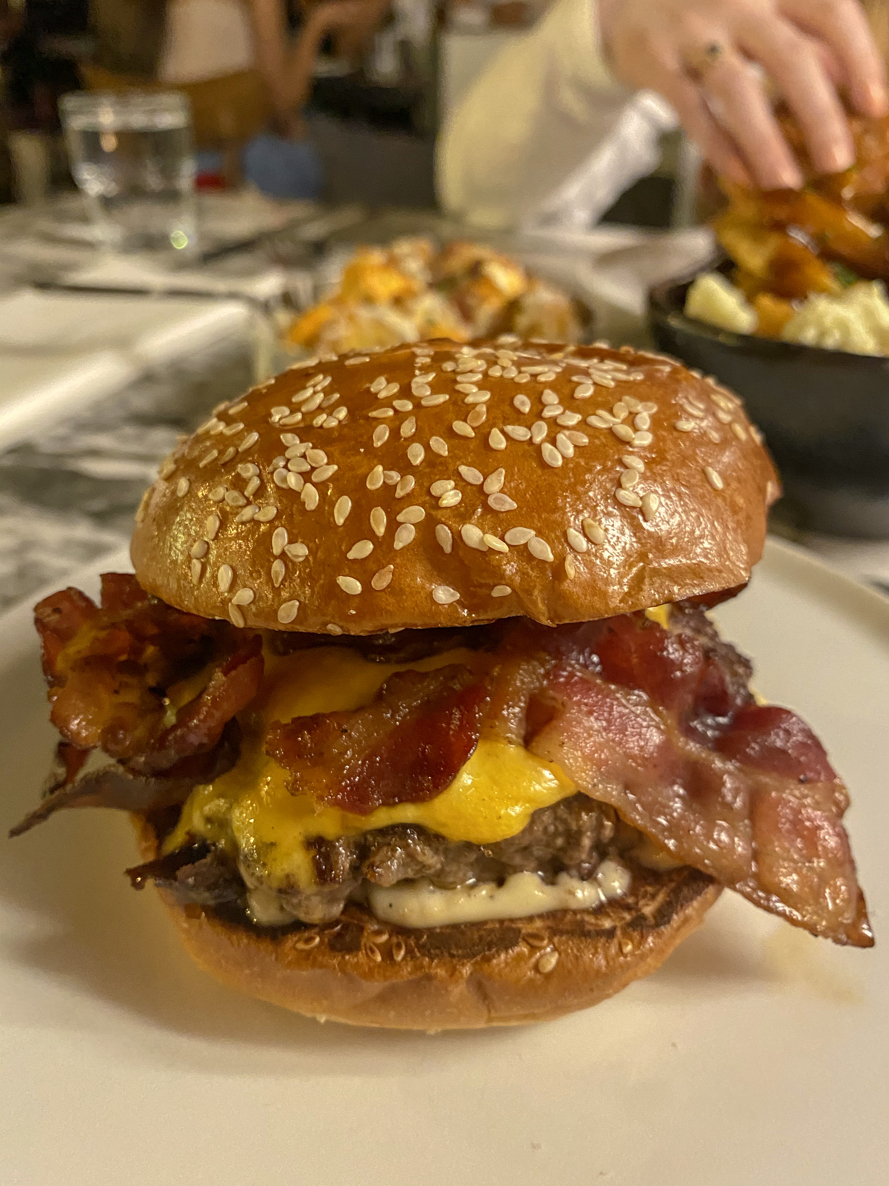 Burger and Beyond bacon butter burger