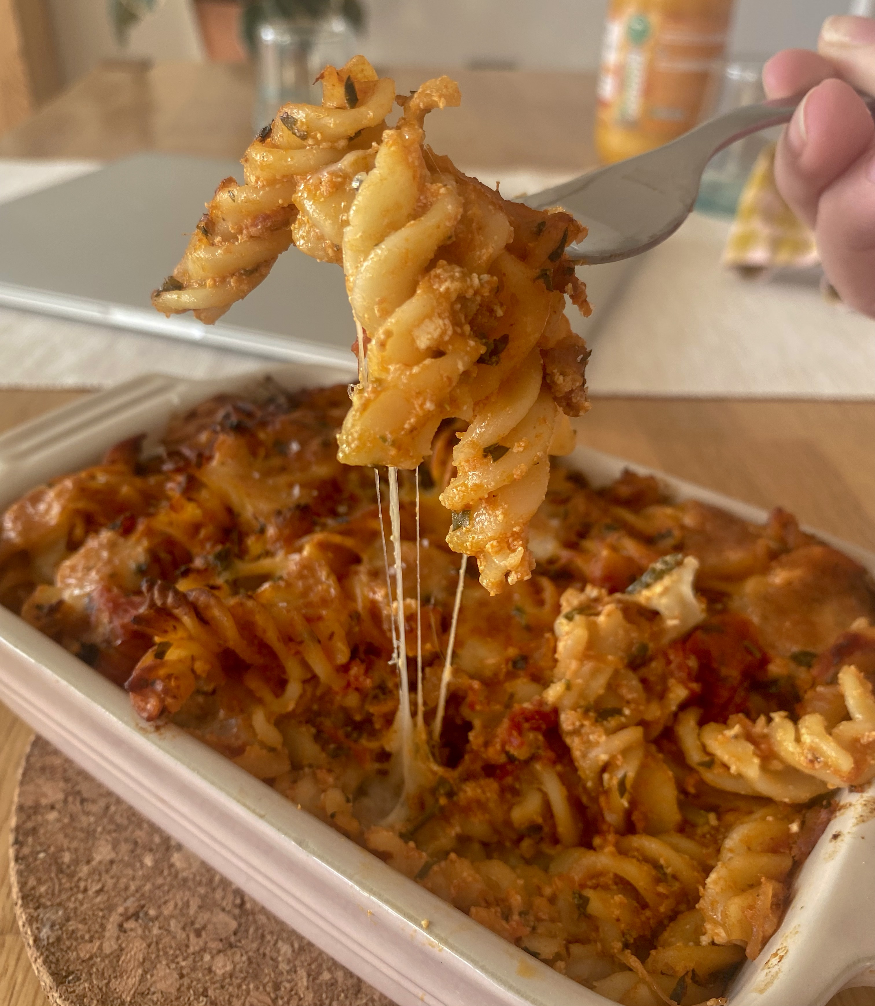 Italian Sausage Pasta Bake
